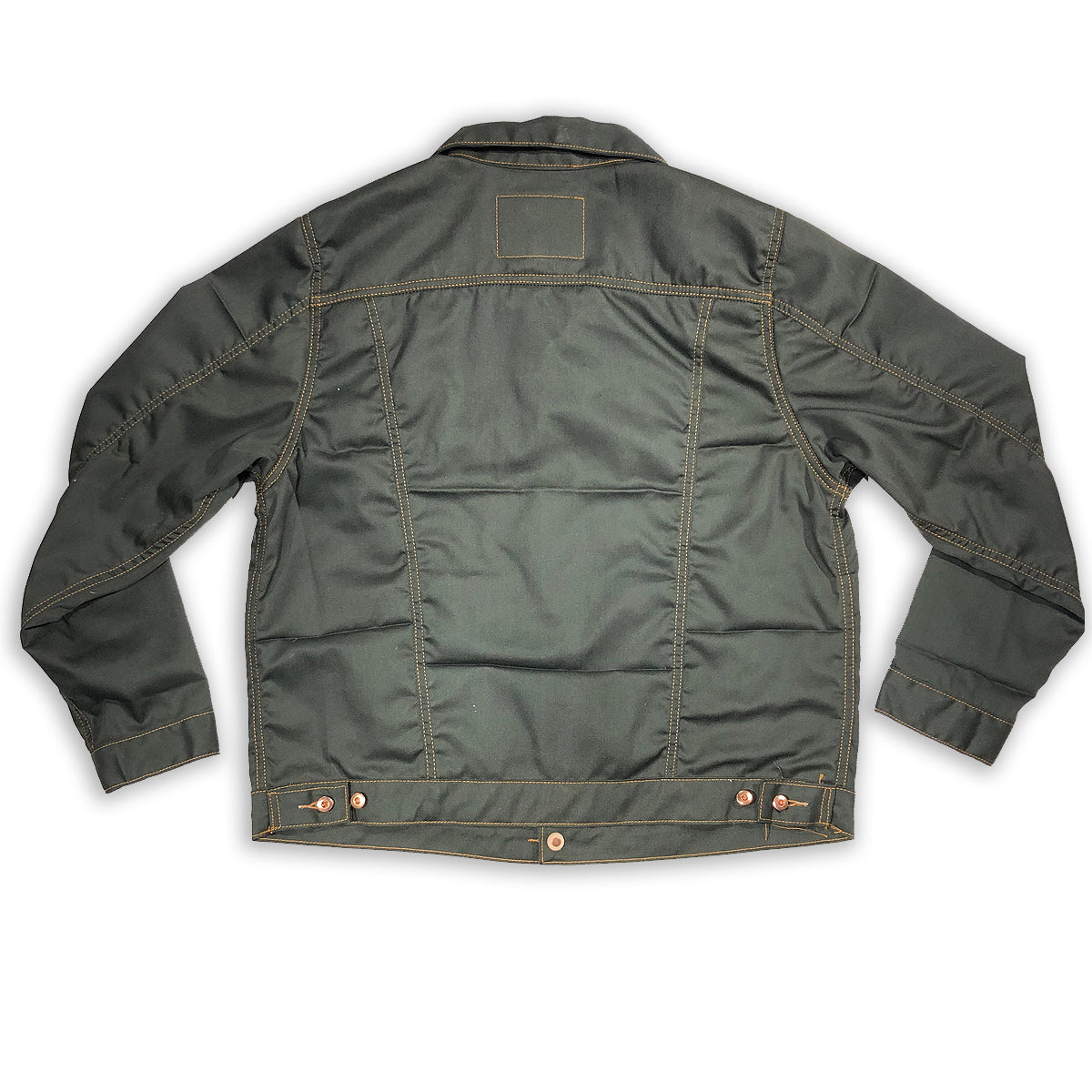 10oz 1960's [ Deadstock] Workman OD Green Selvage Twill Type III Jacket [ Modify ]