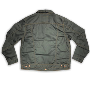 10oz 1960's [ Deadstock] Workman OD Green Selvage Twill Type III Jacket [ Modify ]