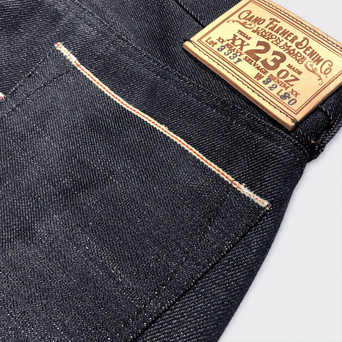 #333 23oz Heavy TYPE IH [ ICHIRO HACHIYA ] Japanese Indigo Red/White Selvage