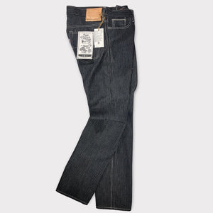 #2006 14oz Japanese Indigo/Indigo Jacquard Mini WABASH Selvage 5 POCKET VERSION