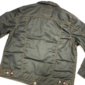10oz 1960's [ Deadstock] Workman OD Green Selvage Twill Type III Jacket [ Modify ]