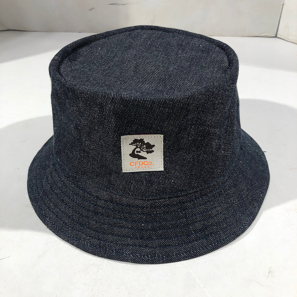 #1968 13.5oz CONE MILLS Denim BUCKET HAT Short Brim Workman Label