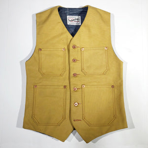 Waistcoat TYPE IH [ ICHIRO HACHIYA ] 18oz Duck Canvas { Various Colors }