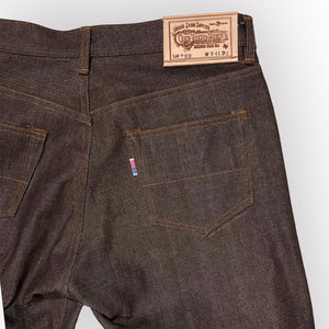 #BBB 16oz Japanese BROWN Selvage 5 POCKET Version
