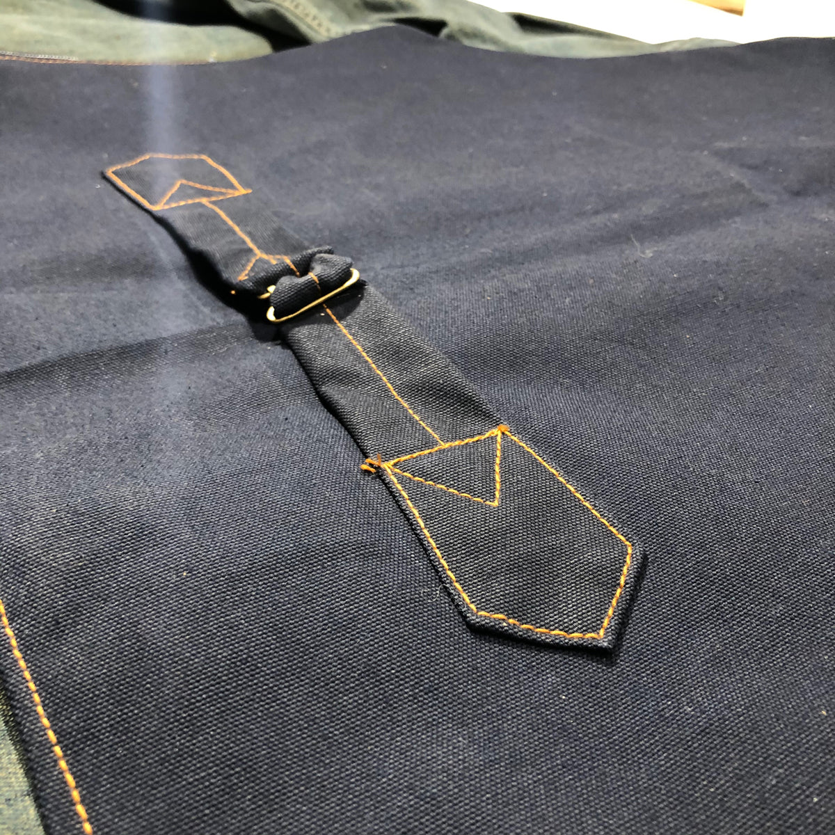 Waistcoat TYPE IH [ ICHIRO HACHIYA ] 13.5oz Japanese Indigo/Indigo WABASH White Selvage