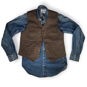 Waistcoat TYPE IH [ ICHIRO HACHIYA ] 18oz Duck Canvas { Various Colors }