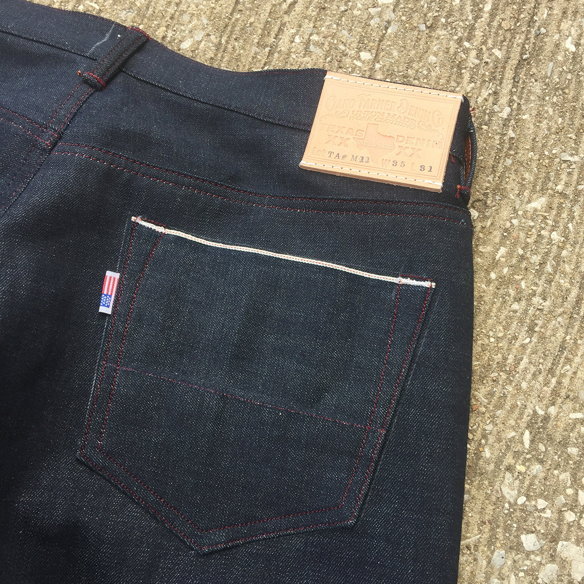 14oz TEXAS Denim Lot#17 Red Selvage -COMING SOON