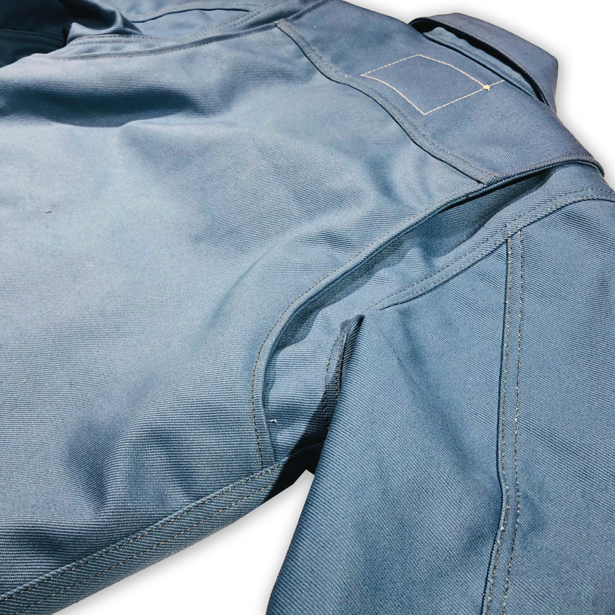 18oz Scottish Bull Denim TYPE 1 Moto Jacket