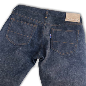 #0505 16oz Japanese INDIGO 'Secret Denim" SELVAGE 5 POCKET VERSION