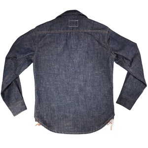 16oz Japanese INDIGO 'Secret Denim 0505" SELVAGE WORKSHIRT