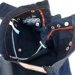 18oz WAX Duck Canvas Black 5 pocket Model