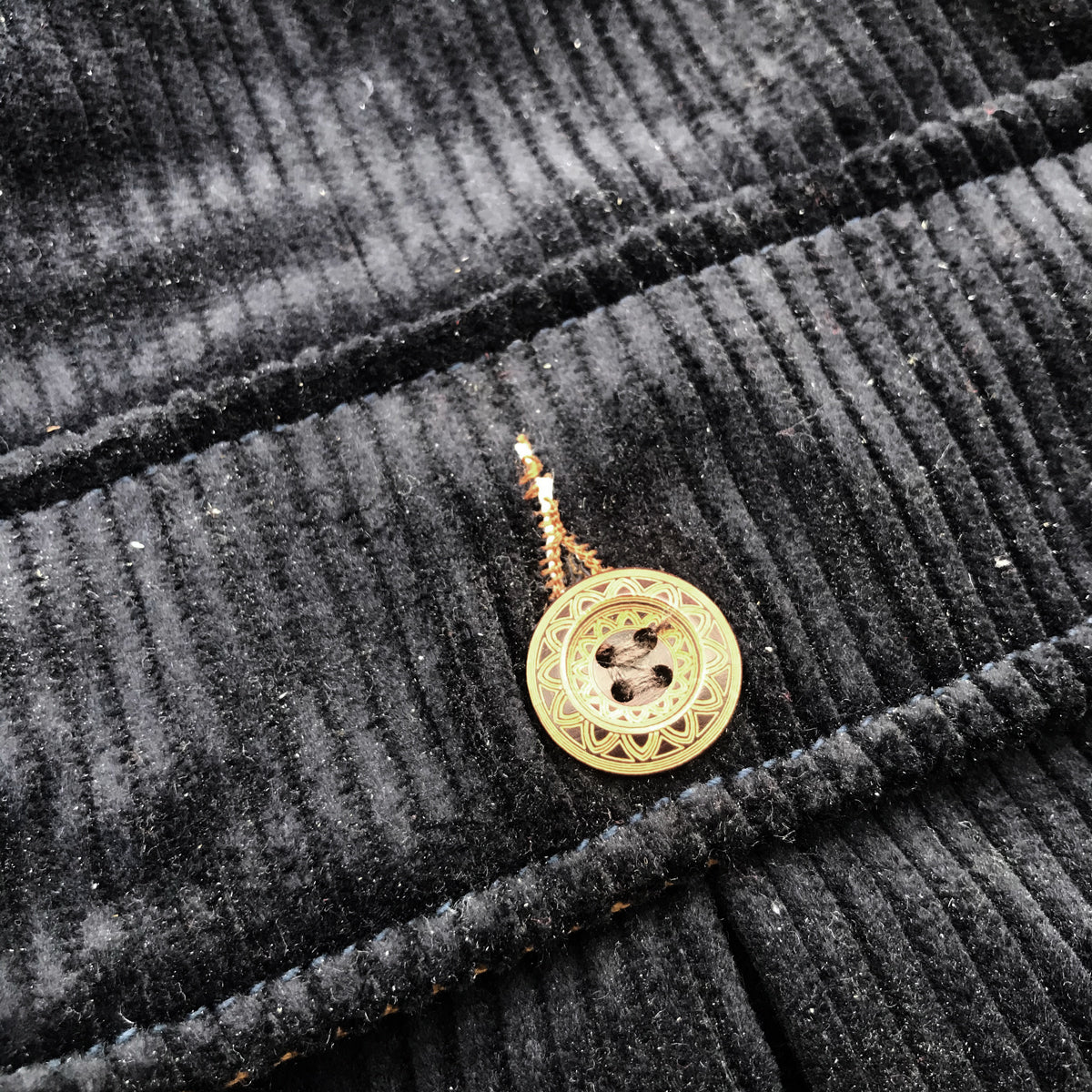 1800 Series M. Brando Jacket 13oz Wide Wale Corduroy NAVY