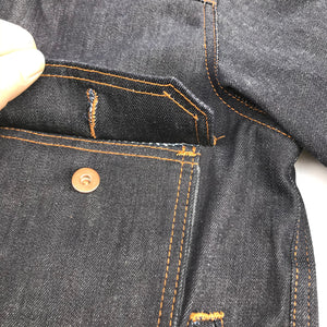 #600 14oz Indigo Cone Mills White Selvage 1953 Type II Jacket  {Limited Quantities}