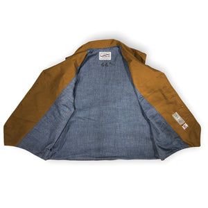 12oz Ochre Duck Canvas Type D Waistcoat