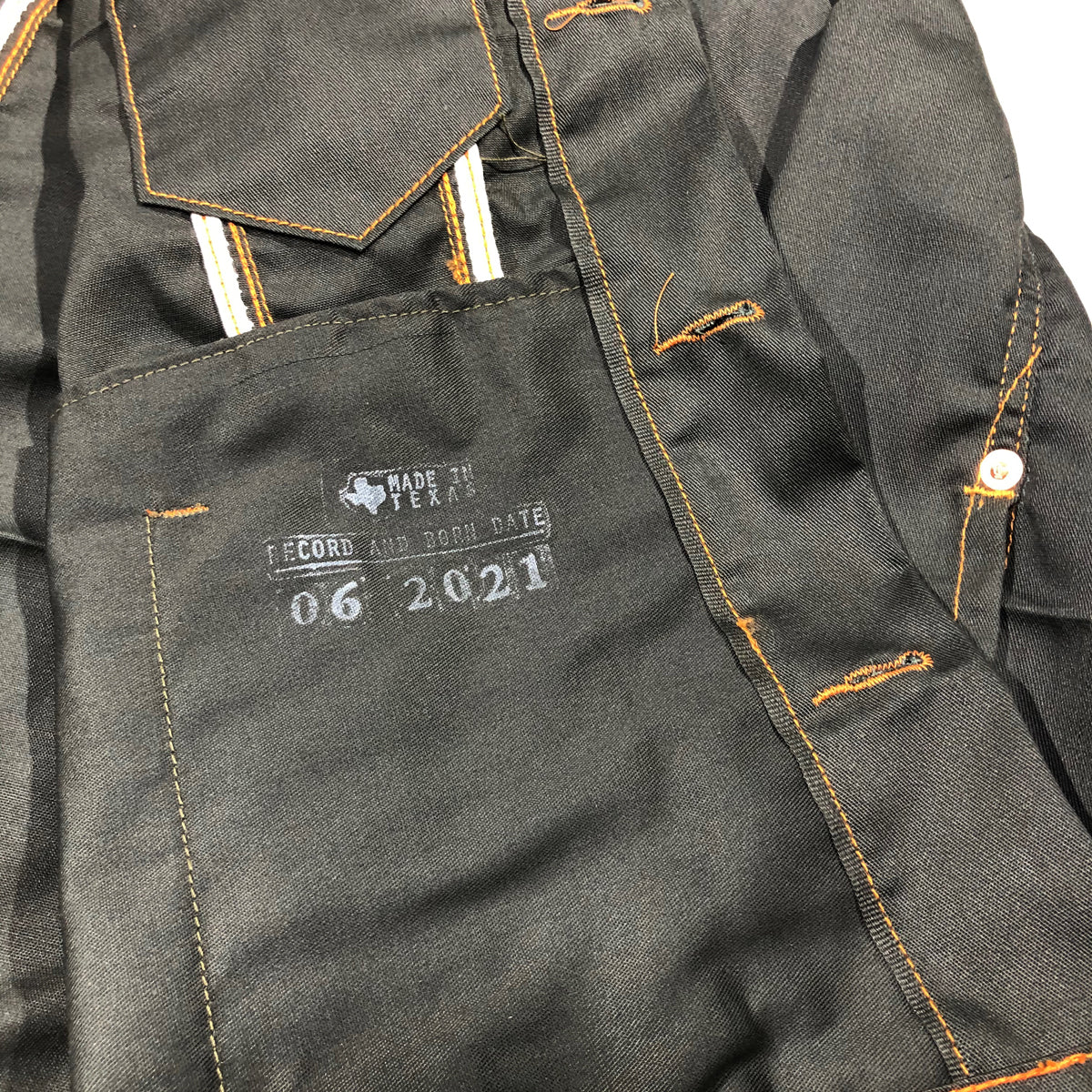 10oz 1960's [ Deadstock] Workman OD Green Selvage Twill Type III Jacket [ Modify ]