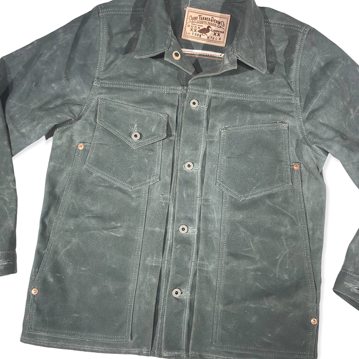 18oz Wax Duck Canvas Car Coat the "PABLO"