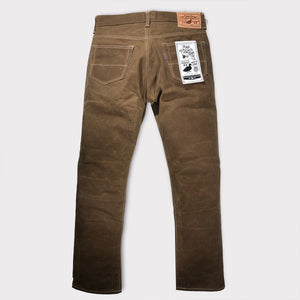 18oz WAX Duck Canvas Nut Meg Brown 5 pocket Model
