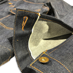 #600 14oz Indigo Cone Mills White Selvage 1953 Type II Jacket  {Limited Quantities}