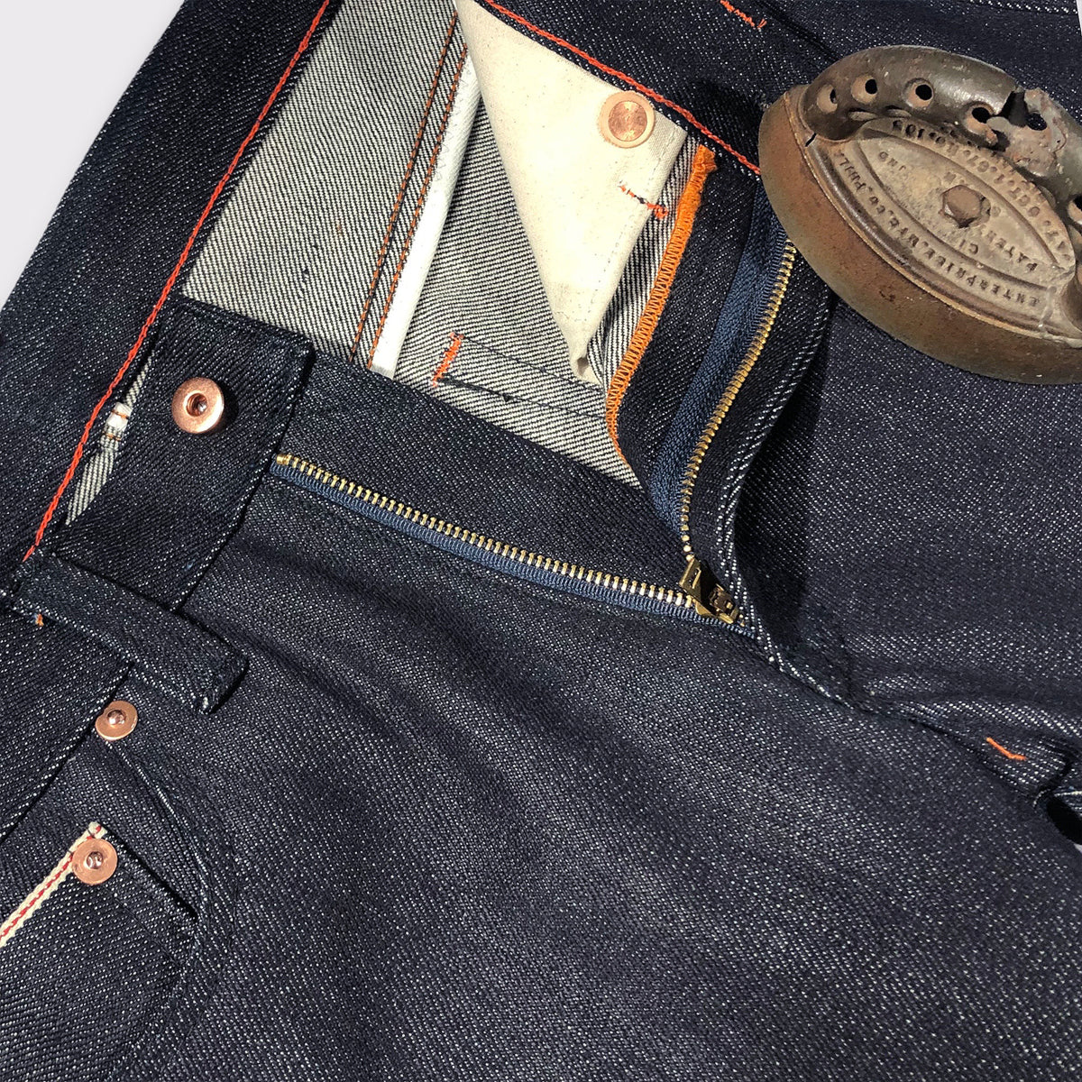 #333 23oz Heavy TYPE IH [ ICHIRO HACHIYA ] Japanese Indigo Red/White Selvage