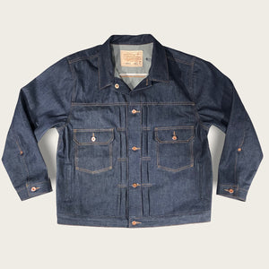 13.5oz 1968 Indigo Cone Mills Selvage 1953 Type II Jacket  {Limited Quantities}