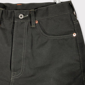 12oz Duck Canvas Olive 5 POCKET Version