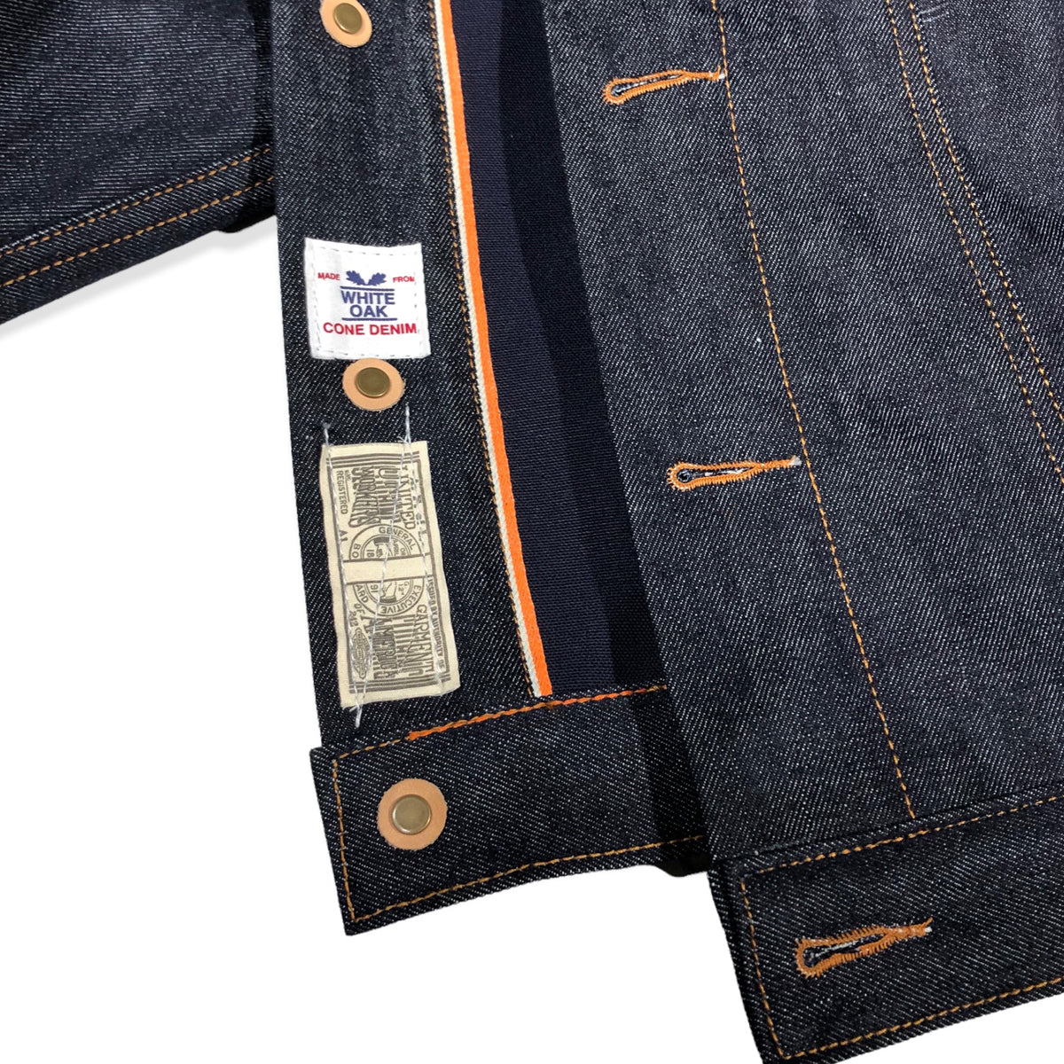14oz Cone Mills Orange Selvage Type III Jacket [ Modify ] LIMITED QUANITIES