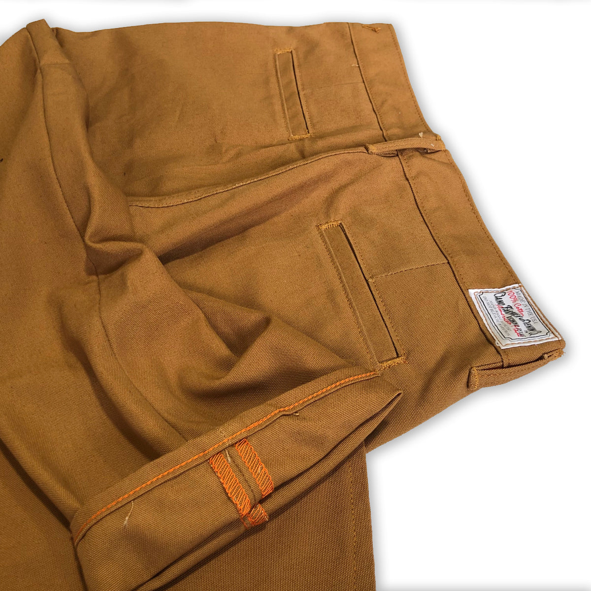 12oz Duck Canvas Ochre CHINO Version