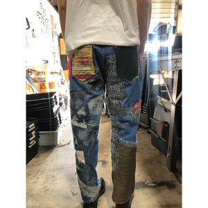 RE-MADE DENIM Boro and Sashiko Denim