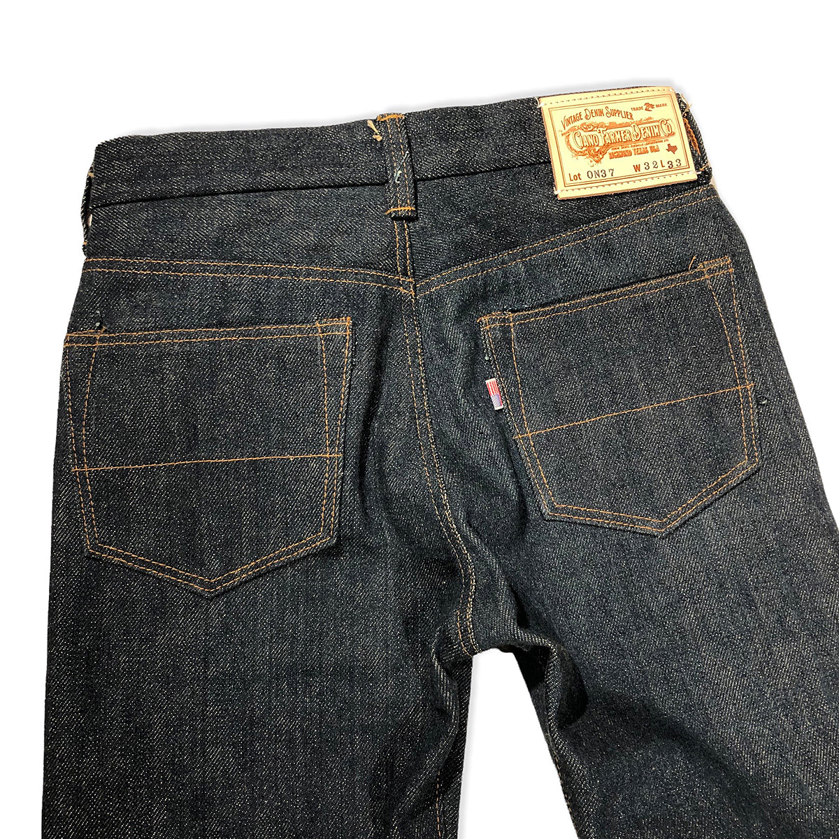 20oz Japanese INDIGO 'Secret Denim" SELVAGE 5 POCKET VERSION "unsanforized"