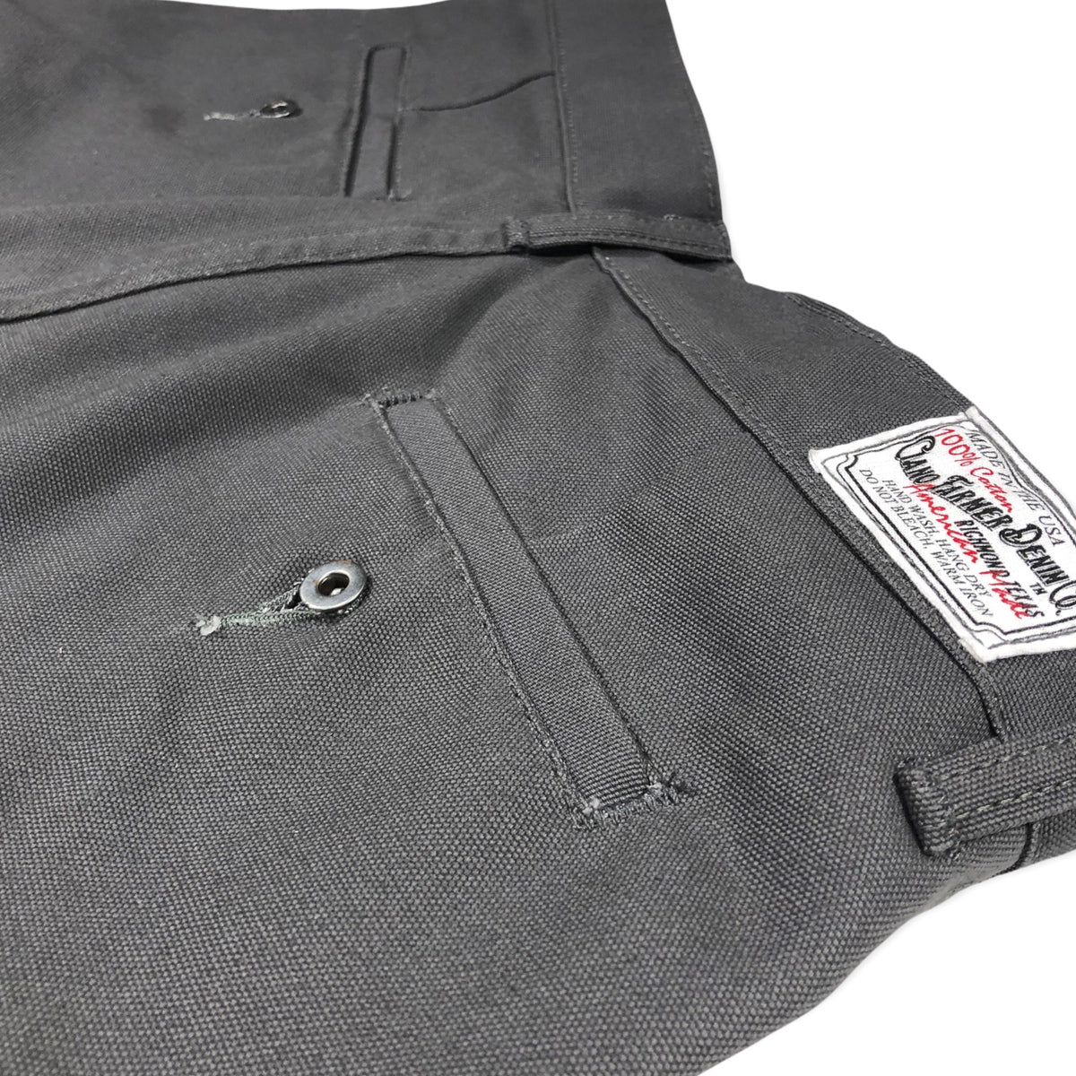 12oz Duck Canvas GREY CHINO "CARGOS" Version