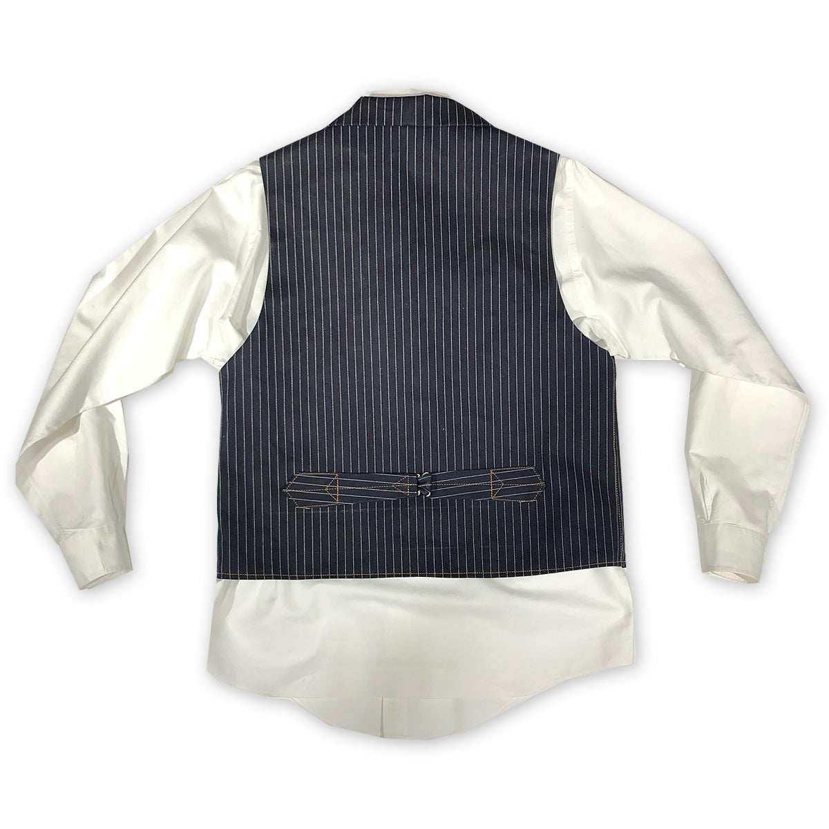 #3192 13.5oz Japanese Indigo/Indigo WABASH White Selvage Type D Waistcoat