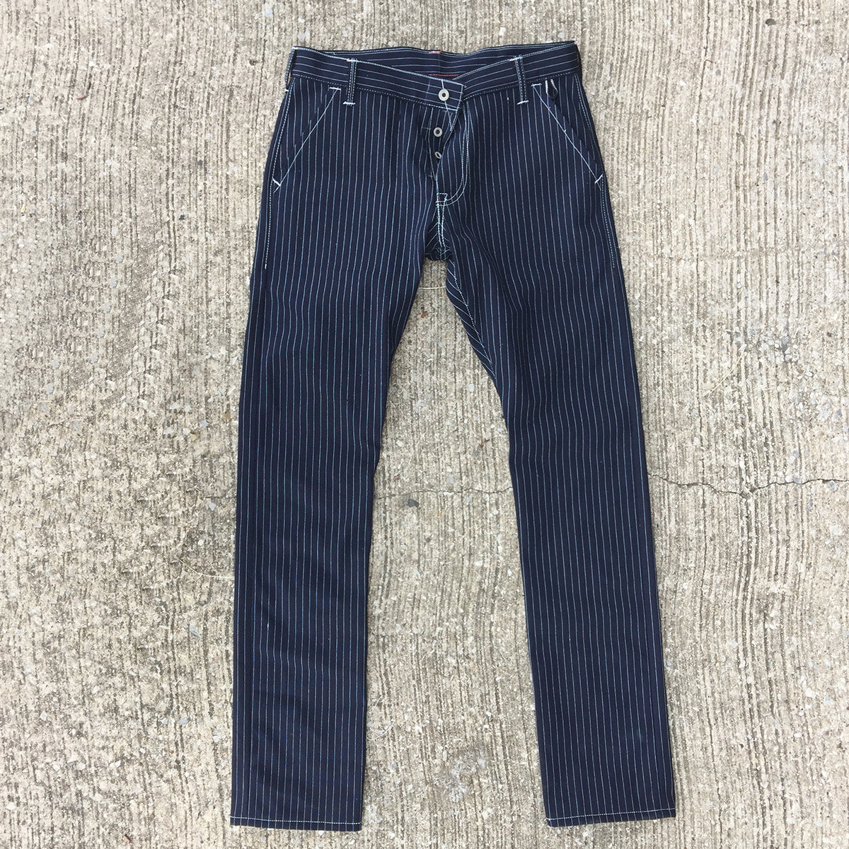 #3192 13.5oz Japanese Indigo/Indigo WABASH White Selvage CHINO VERSION