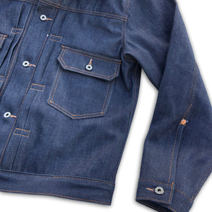 13.5oz 1968 Indigo Cone Mills Selvage 1953 Type II Jacket  {Limited Quantities}