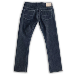 #2006 14oz Japanese Indigo/Indigo Jacquard Mini WABASH Selvage 5 POCKET VERSION