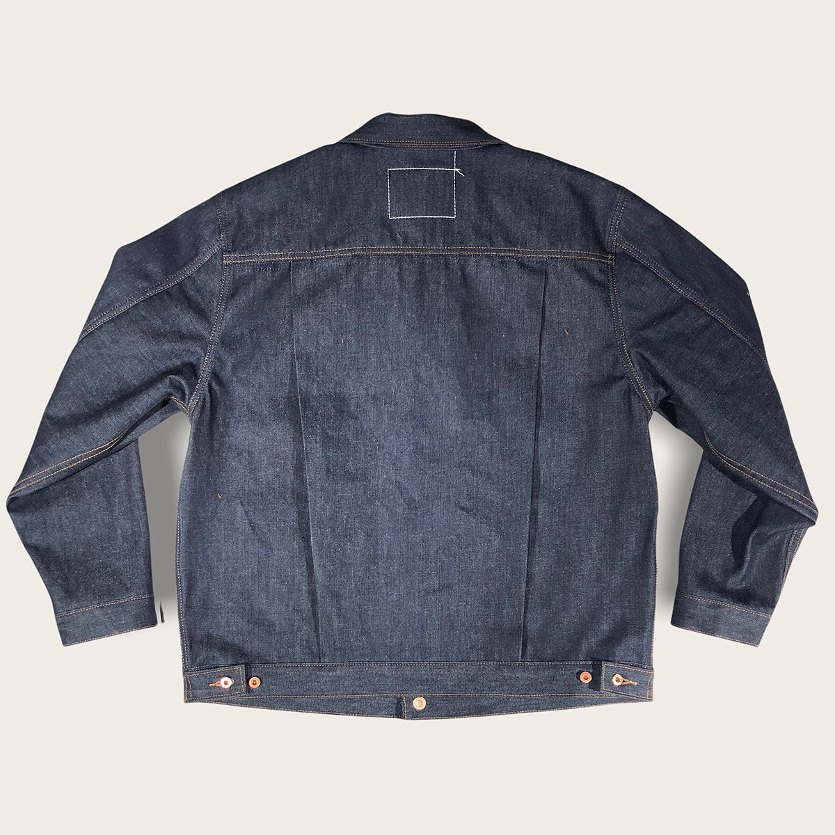 13.5oz 1968 Indigo Cone Mills Selvage 1953 Type II Jacket  {Limited Quantities}