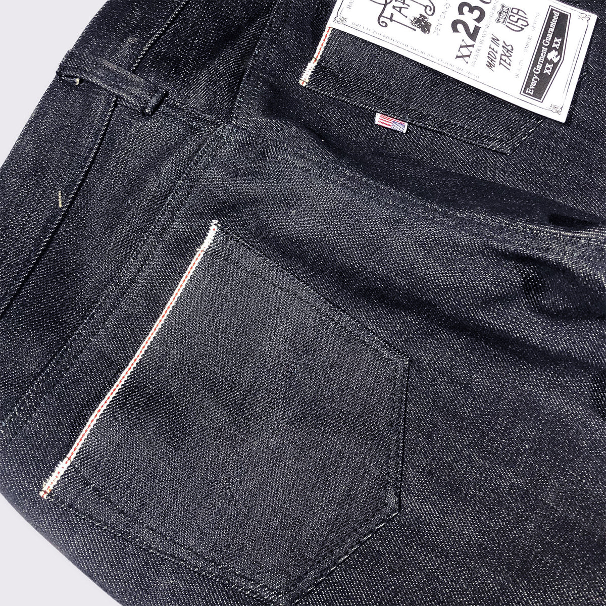 #333 23oz Heavy TYPE IH [ ICHIRO HACHIYA ] Japanese Indigo Red/White Selvage