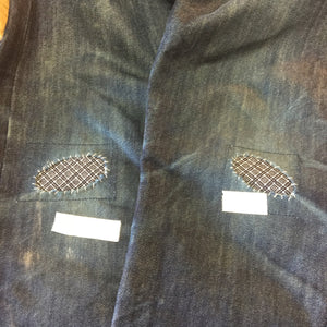 DENIM Repair. PATCHWORK Darning!