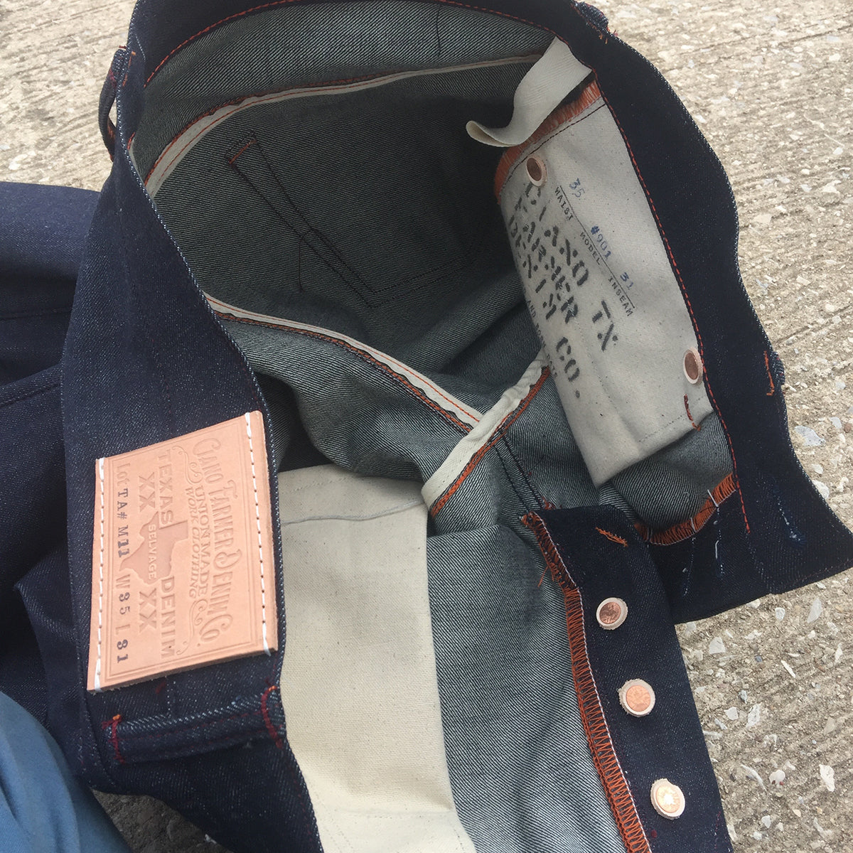 14oz TEXAS Denim Lot#17 Red Selvage -COMING SOON
