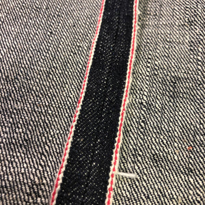#0505 16oz Japanese INDIGO 'Secret Denim" SELVAGE 5 POCKET VERSION