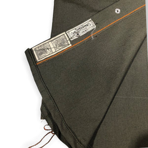 12oz USA Duck Canvas Selvage Olive " 1960's DEADSTOCK" WORKSHIRT