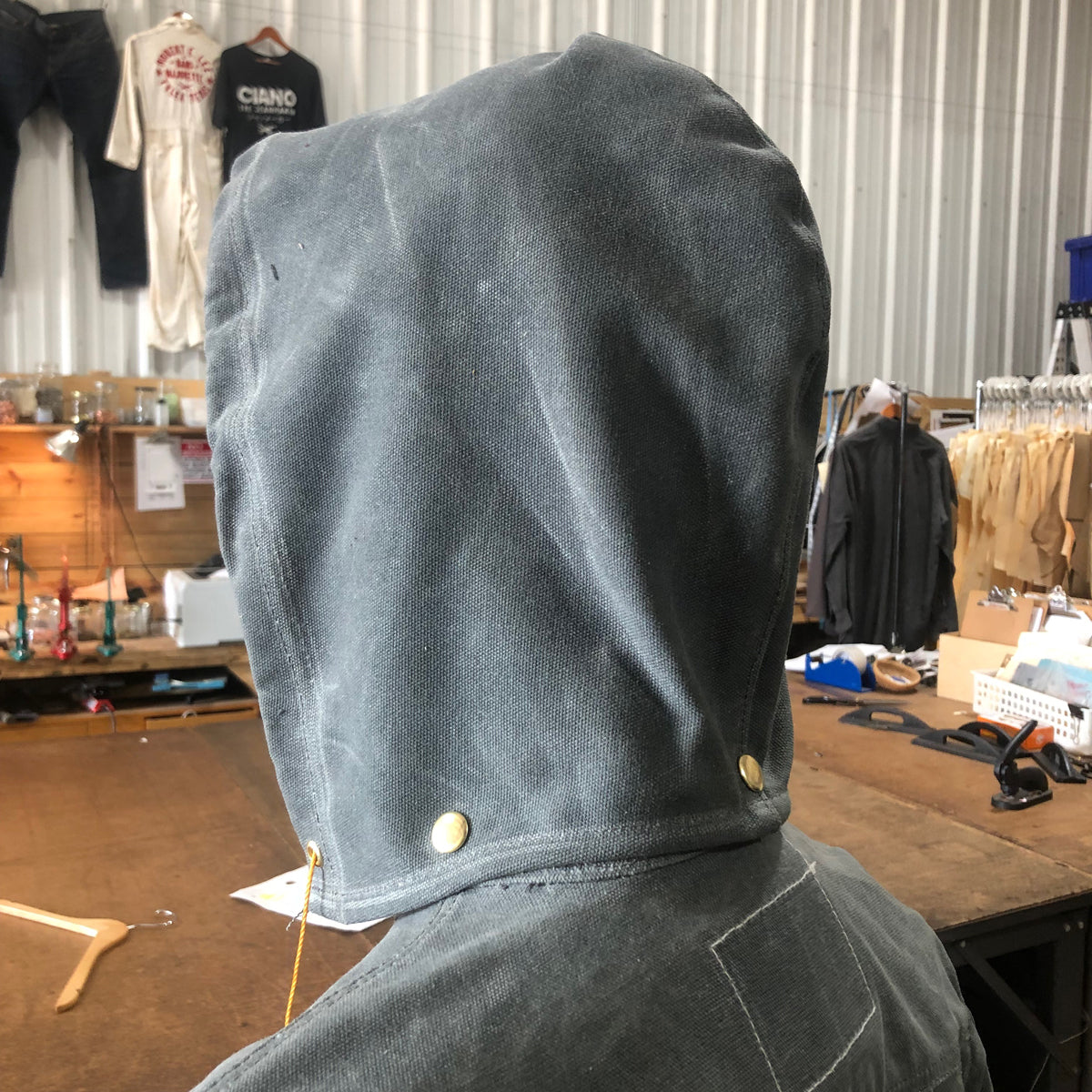 18oz Wax Duck Canvas Car Coat the "PABLO"