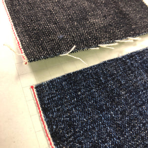 #0505 16oz Japanese INDIGO 'Secret Denim" SELVAGE 5 POCKET VERSION