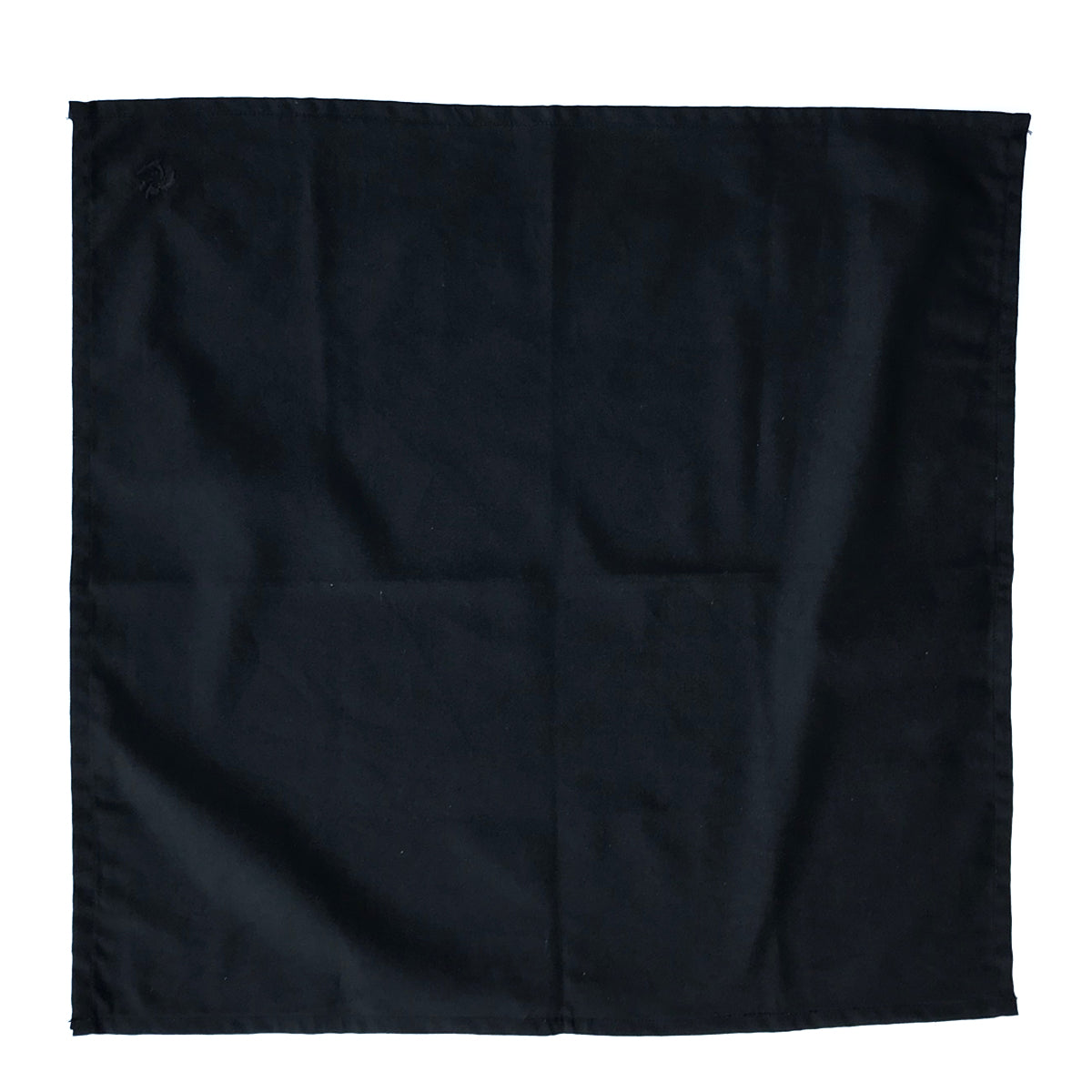 100% "ORGANIC" Cotton Handkerchief USA Duck Canvas Black 27.5 x 27.5
