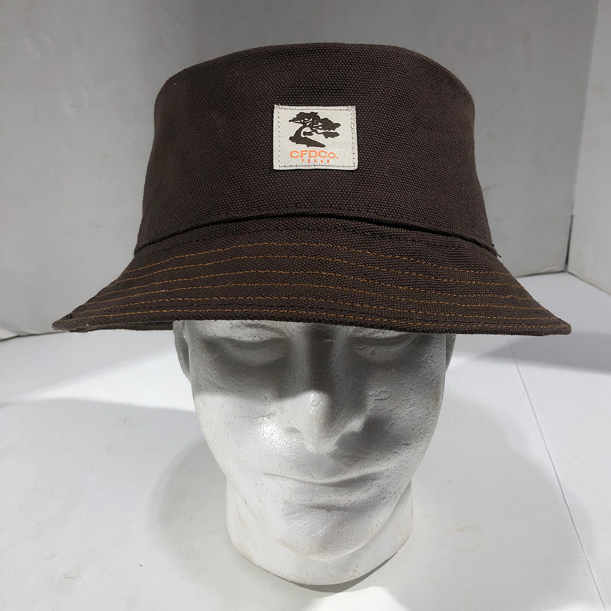 18oz USA Duck Canvas BUCKET HAT Short Brim Workman Label