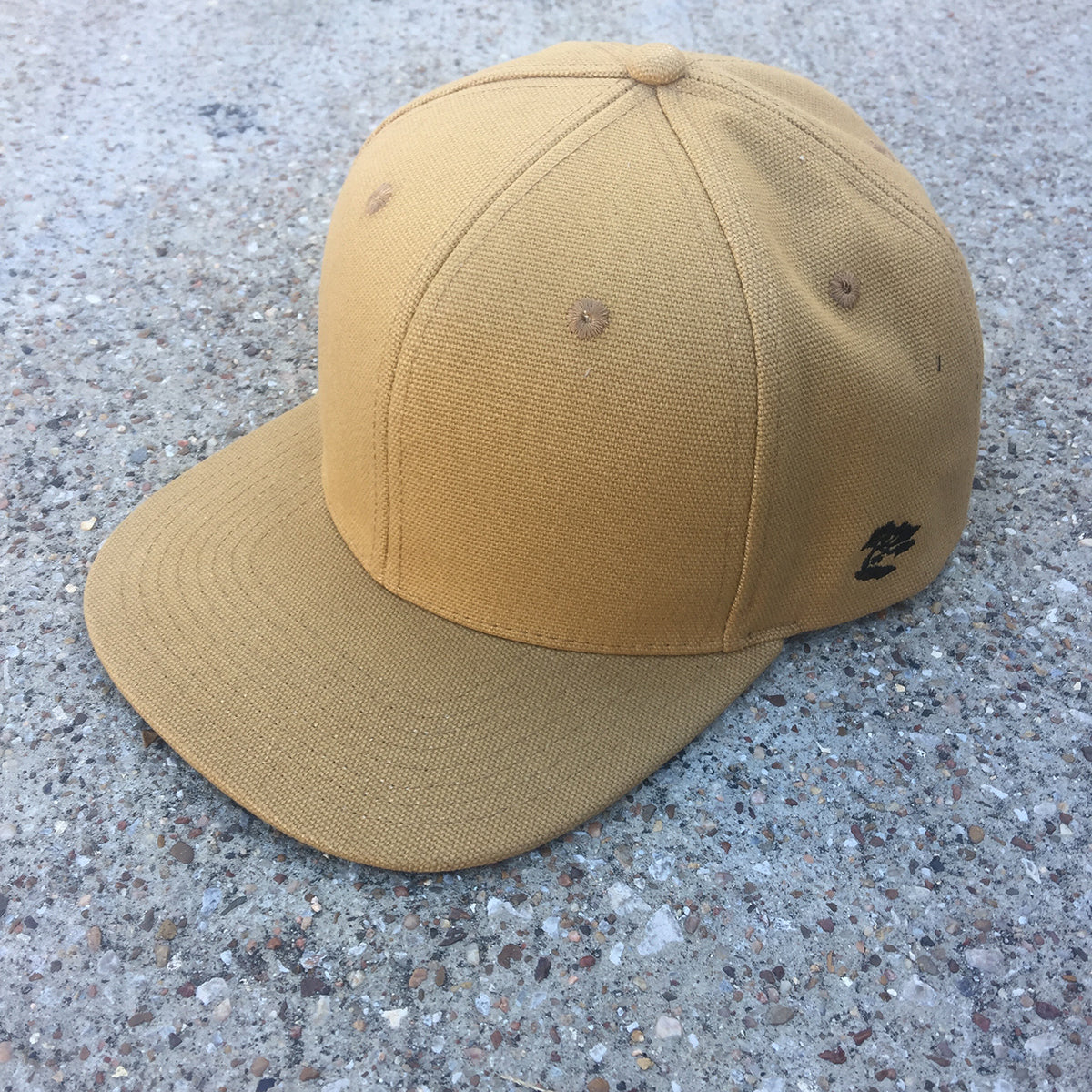 15oz USA Duck Canvas Snapback HAT Embroidery Patch
