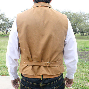 12oz Seagrass Duck Canvas Type D Waistcoat