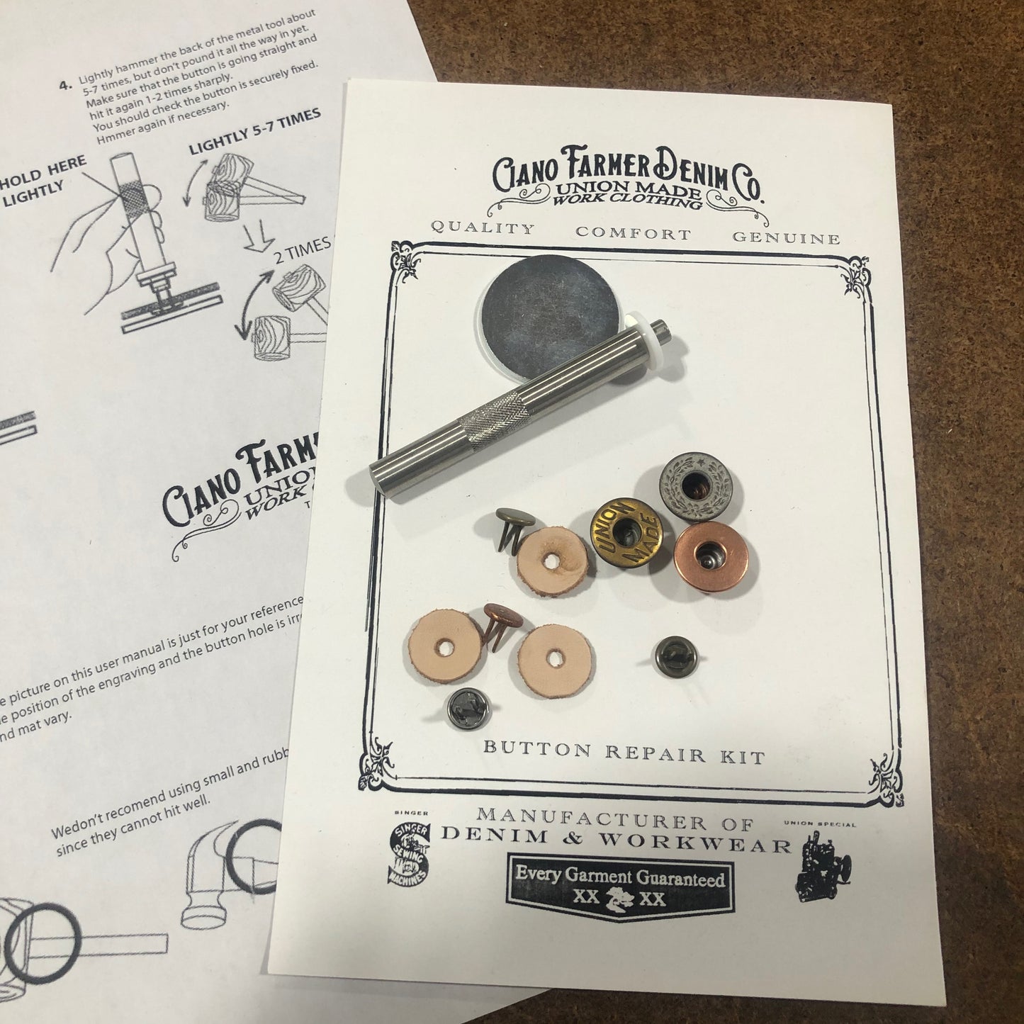 Button Repair Kit