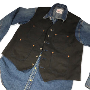 Waistcoat TYPE IH [ ICHIRO HACHIYA ] 18oz Duck Canvas { Various Colors }
