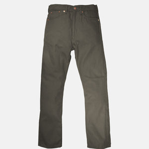 12oz Duck Canvas Olive Moss 5 POCKET Version