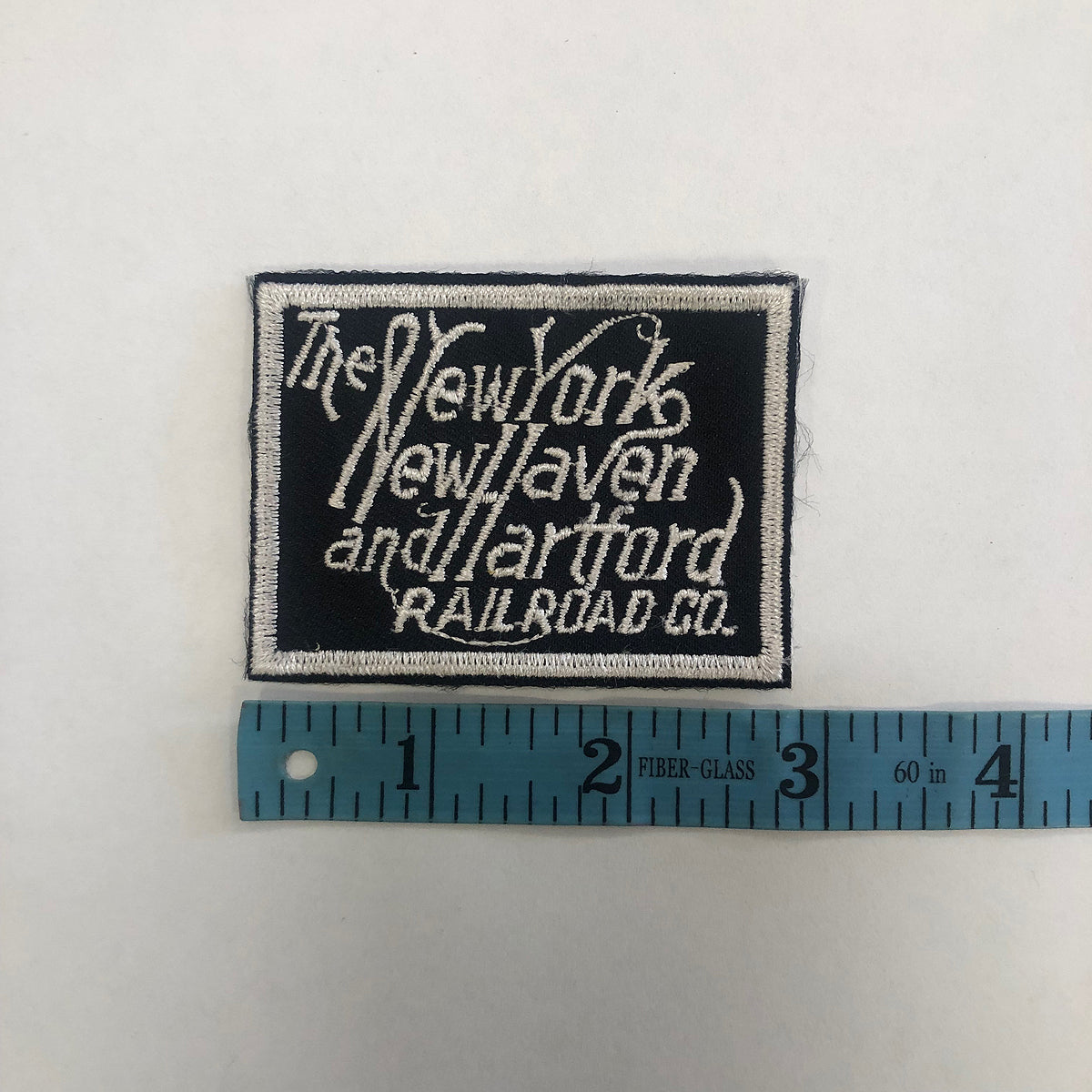 "PYC" Vintage HAT Patch 1960s "New York, New Haven and Hartford Railroad" Patch
